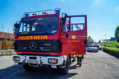 Grossbottwar: PKW brennt vollstaendig aus